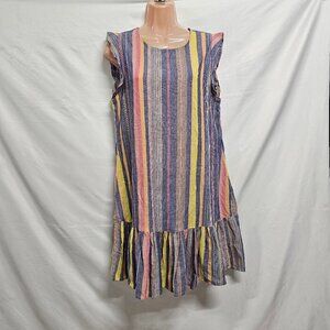 Marine Layer Laney Sleeveless Mini Dress Women Size M No belt included